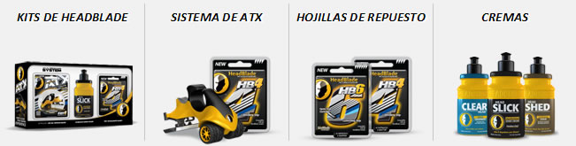 Productos HeadBlade Productos HeadBlade