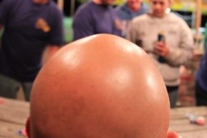 ¿Cómo Quitar el Brillo de una Cabeza Calva?