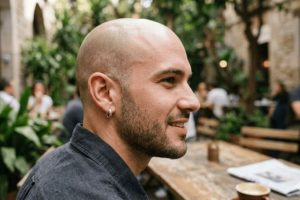 ¿Se Ven Bien los Aretes en los Hombres Calvos? Ventajas, Desventajas y Recomendaciones